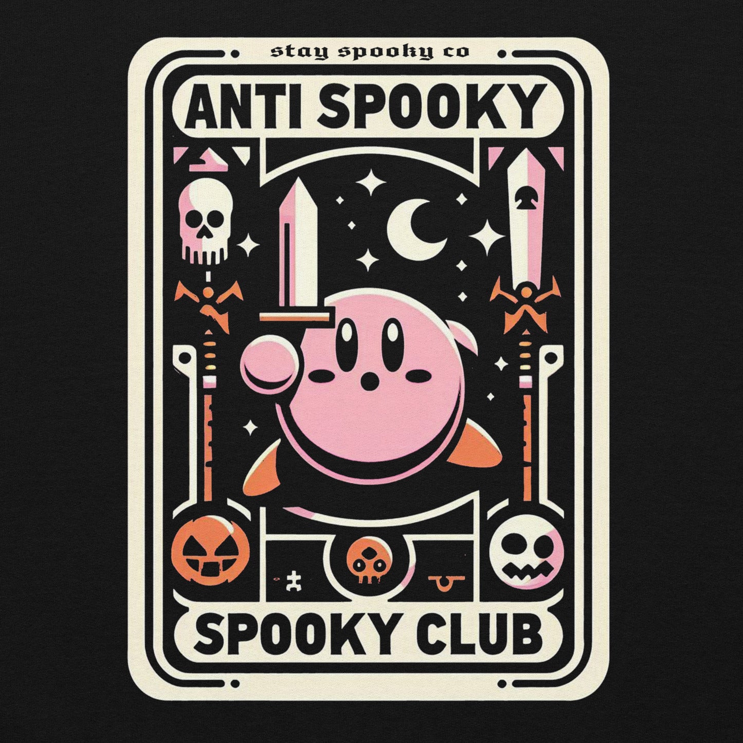 Anti Spooky Kirby Hoodie - limited